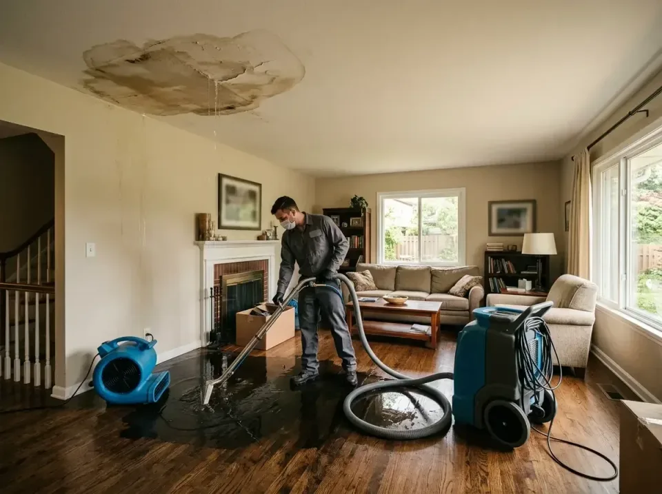 attic-pipe-burst-ceiling-drip-008 — frequently asked questions, Water Damage Restoration & Carpet Care in Charlottesville, VA